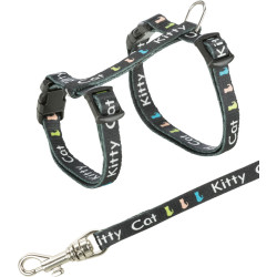Harnais chaton laisse kittycat 1.20 m de Trixie - Produit pour animaux dans T050