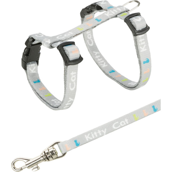 Harnais chaton laisse kittycat 1.20 m de Trixie - Produit pour animaux dans T050