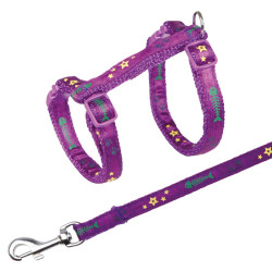 Harnais chat laisse arête 23–39cm/10mm. 1.20 m de Trixie - Produit pour animaux dans T050