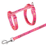 Harnais chat laisse arête 23–39cm/10mm. 1.20 m de Trixie - Produit pour animaux dans T050