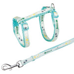 Harnais chat laisse arête 23–39cm/10mm. 1.20 m de Trixie - Produit pour animaux dans T050
