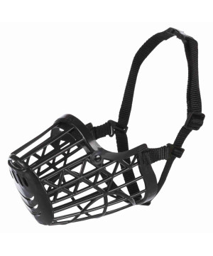 Museliere. en plastique. s–m. noir de Trixie - Produit pour animaux dans T050