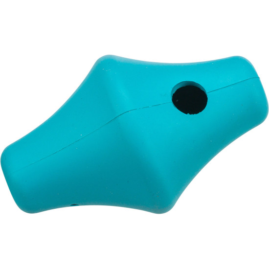 Snack-toupie caoutchouc naturel 12cm petrole de Trixie - Produit pour animaux dans T050