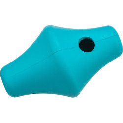 Snack-toupie caoutchouc naturel 12cm petrole de Trixie - Produit pour animaux dans T050