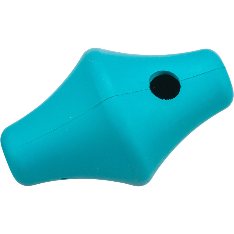 Snack-toupie caoutchouc naturel 12cm petrole de Trixie - Produit pour animaux dans T050
