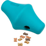 Snack-toupie caoutchouc naturel 12cm petrole de Trixie - Produit pour animaux dans T050