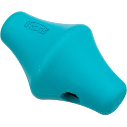 Snack-toupie caoutchouc naturel 12cm petrole de Trixie - Produit pour animaux dans T050