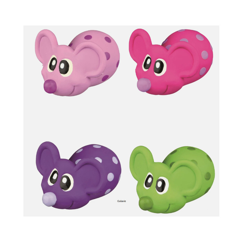 Souris. en latex. 8cm. divers de Trixie - Produit pour animaux dans T050