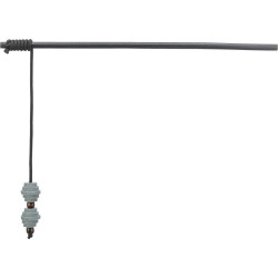 Canne a pêche boules citystyle bois/feutre. 40cm de Trixie - Produit pour animaux dans T050