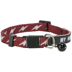 Collier chat porte adresse my home rouge de Trixie - Produit pour animaux dans T050