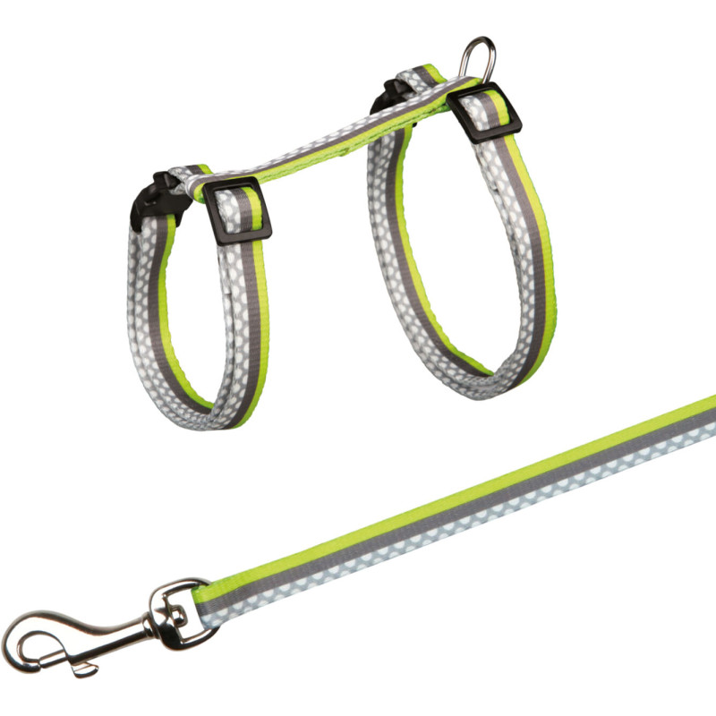 Harnais laisse freshline spot 1.20 m de Trixie - Produit pour animaux dans T050