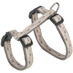 Harnais chat laisse. 1.20 m. gris/beige de Trixie - Produit pour animaux dans T050