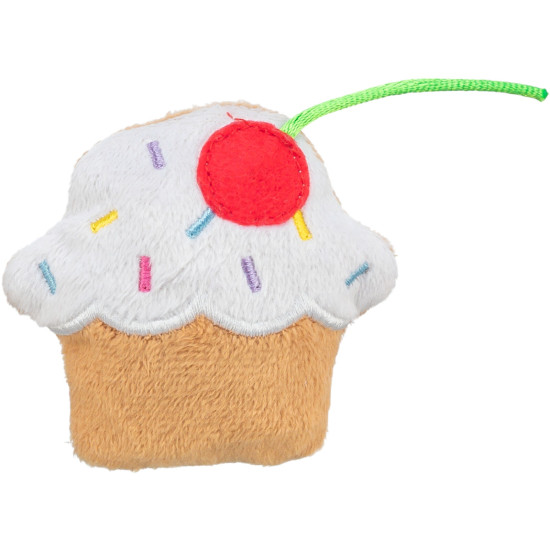 Glace et cupcake. en peluche. catnip. 7cm de Trixie - Produit pour animaux dans T050