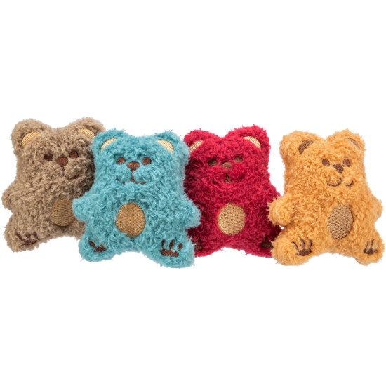 Ours. en peluche. catnip. 8cm. divers de Trixie - Produit pour animaux dans T050