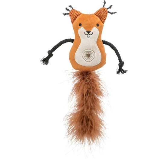 Ecureuil. en peluche/plume. catnip. 12cm/24cm de Trixie - Produit pour animaux dans T050