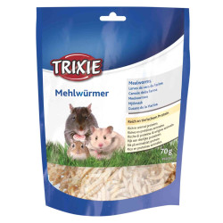 Larves de vers de farine. seches. 70 g de Trixie - Produit pour animaux dans T050