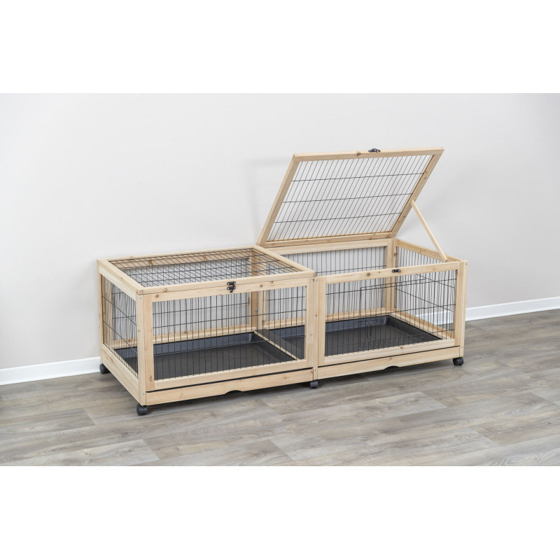 Enclos interieur cochon d'inde/lapin 150x50x60cm de Trixie - Produit pour animaux dans T050