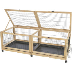 Enclos interieur cochon d'inde/lapin 150x50x60cm de Trixie - Produit pour animaux dans T050