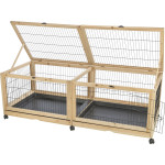 Enclos interieur cochon d'inde/lapin 150x50x60cm de Trixie - Produit pour animaux dans T050