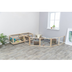 Enclos interieur cochon d'inde/lapin 150x50x60cm de Trixie - Produit pour animaux dans T050
