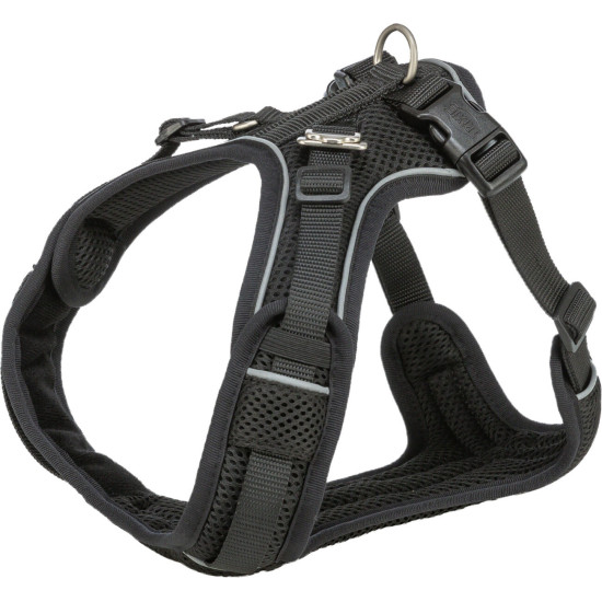 Harnais flexmesh. s–m 48–69cm/20 mm. noir de Trixie - Produit pour animaux dans T050