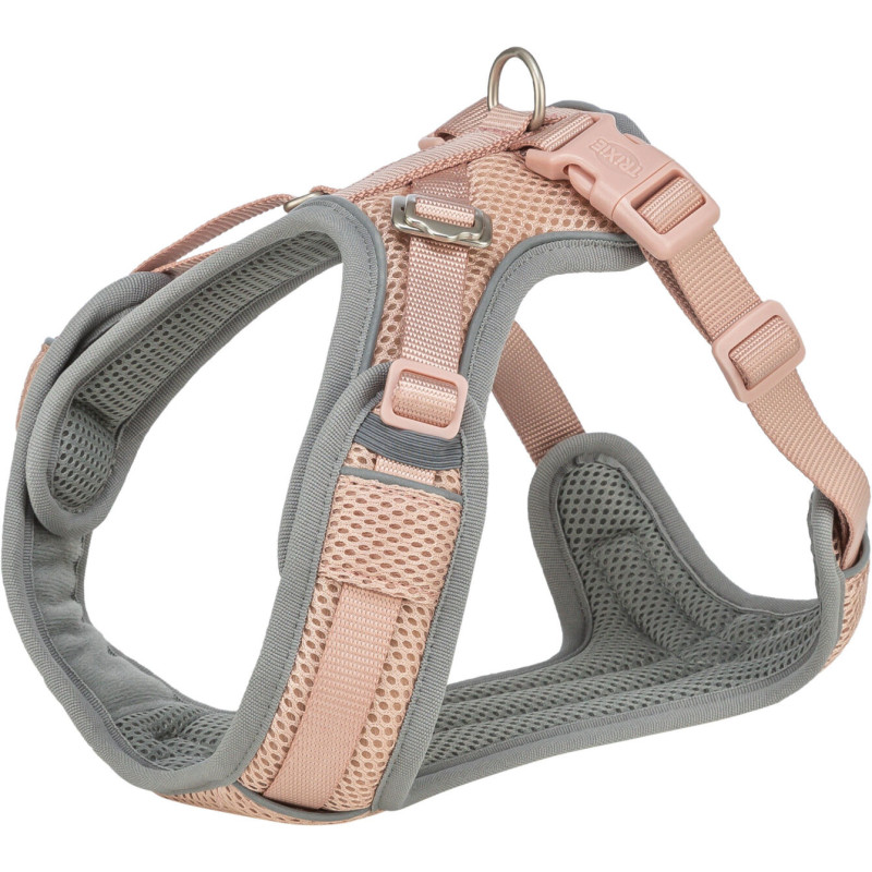 Harnais flexmesh. s–m 48–69cm/20 mm. blush de Trixie - Produit pour animaux dans T050
