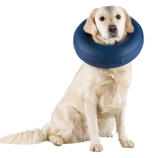 Collerette. gonflable. xs 20–24cm/8cm. bleu de Trixie - Produit pour animaux dans T050
