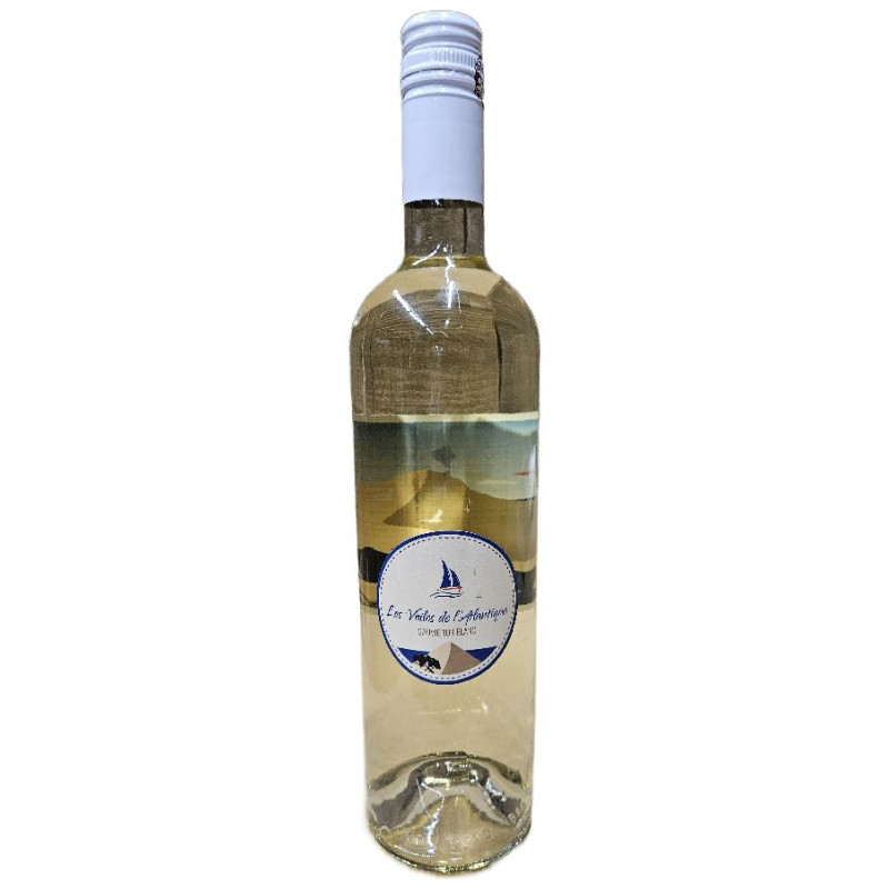 LES VOILES DE L'ATLANTIQUE BLANC 2019 75CL de Table des producteurs Libourne dans 🍷 Vins