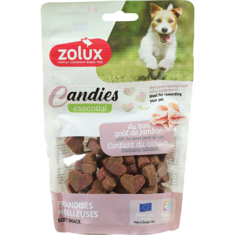 Mini cœur bi gout calcium jambon de Zolux - Produit pour animaux dans Z002