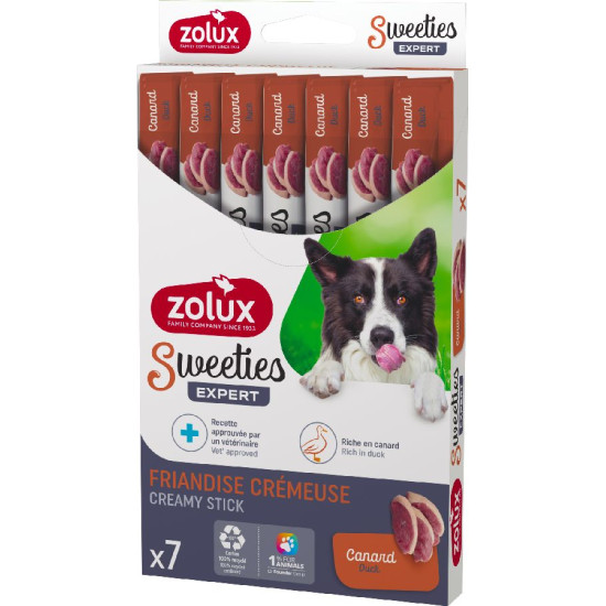 Sweeties chien canard x7 de Zolux - Produit pour animaux dans Z002