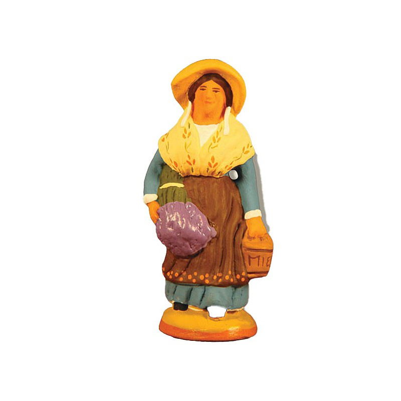 Porteuse de miel et de lavande 6cm de Santons de Provence Fouque dans F0761