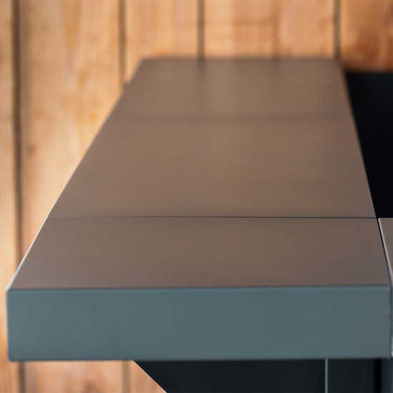 Plateau + corniere d'angle modulo 35 cm gris car de ENO - Plancha dans E038