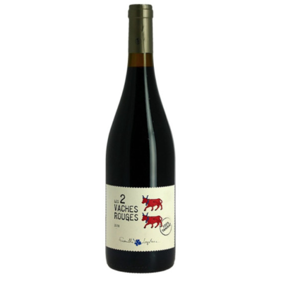 LES 2 VACHES ROUGE 75CL de Table des producteurs Libourne dans 🍷 Vins