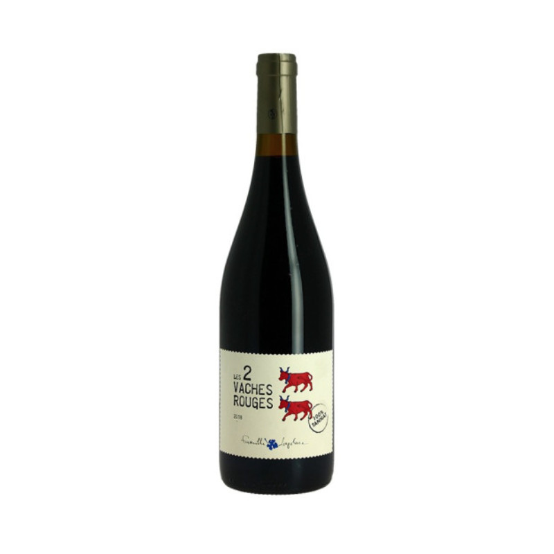 LES 2 VACHES ROUGE 75CL de Table des producteurs Libourne dans 🍷 Vins