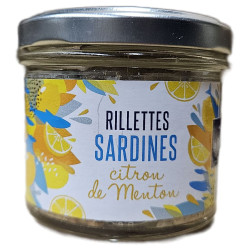 RILLETTES SARDINES CITRON 90G de Table des producteurs Libourne dans 🥔 Apéritifs à manger