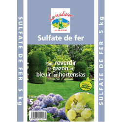 Sulfate de fer granule uab 5kg de Jardinerie Bordeaux Libourne Gironde dans E1001