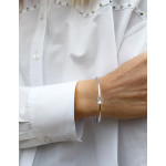 Jonc bouddhiste (fin) argente +quartz blanc s de Cherie Sheriff : Les joncs bouddhistes dans C1551