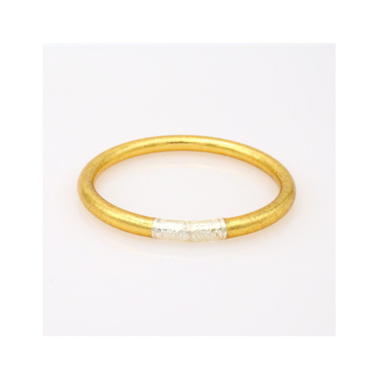 Jonc bouddhiste mantra dore +mantra argent m de Cherie Sheriff : Les joncs bouddhistes dans C1551