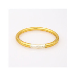 Jonc bouddhiste mantra dore +mantra argent m de Cherie Sheriff : Les joncs bouddhistes dans C1551