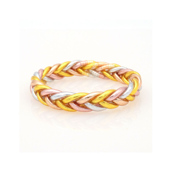 Jonc bouddhiste tresse multi classique xs de Cherie Sheriff : Les joncs bouddhistes dans C1551