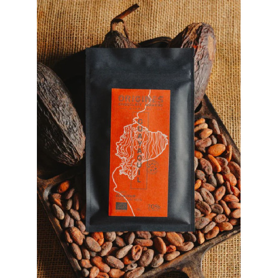 Tablette chocolat noir 70% equateur 75g de Table des producteurs Libourne dans 🍫 Chocolats
