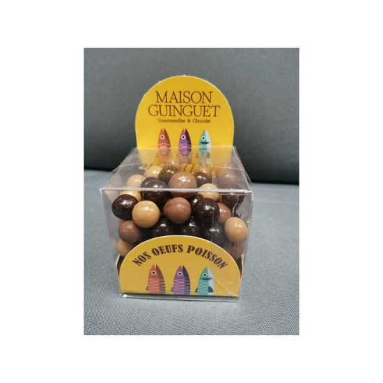 CUBE OEUFS DE POISSON CHOCOLAT 100G de 🍫 Maison Guinguet - le Chocolat dans 🍫 Chocolats