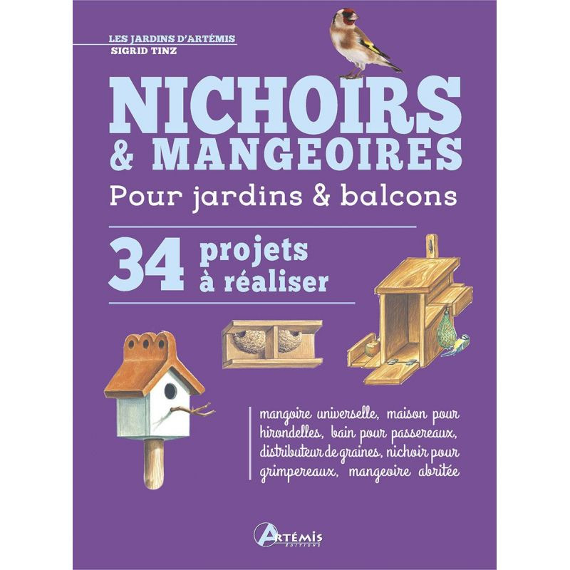 Nichoirs et mangeoires 34 projets a realiser de Jardinerie Bordeaux Libourne Gironde dans C022