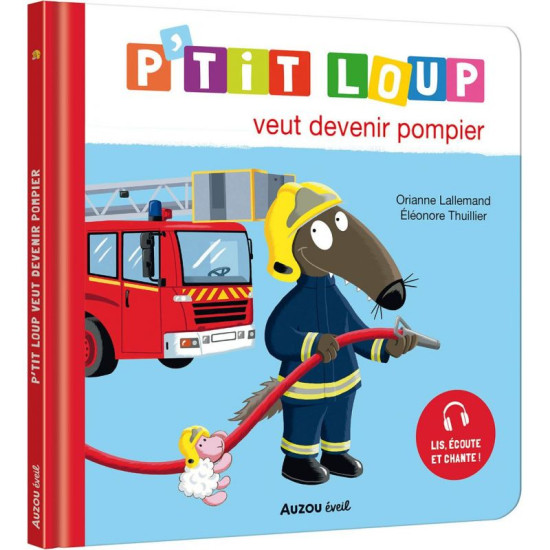 P'tit loup veut devenir pompier de Jardinerie Bordeaux Libourne Gironde dans C022
