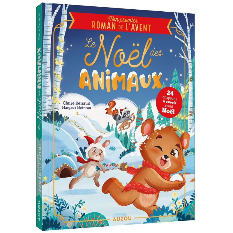 Mon premier roman de l'avent - noel des animaux de Jardinerie Bordeaux Libourne Gironde dans C022