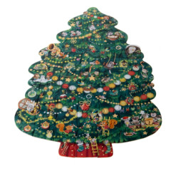 Puzzle (50 pieces) - le grand sapin de noel de Jardinerie Bordeaux Libourne Gironde dans C022