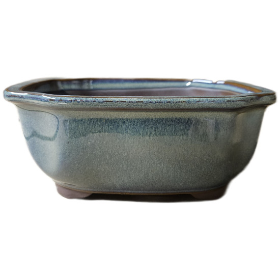 Pot ovale pour bonsai fleur vert GM de Jardinerie Bordeaux Libourne Gironde dans M074