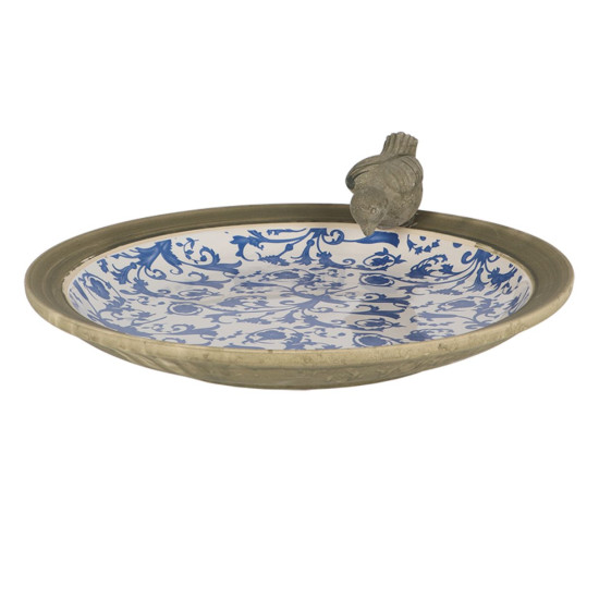 Bain d'oiseau en céramique patiné de Esschert design - deco maison et jardin dans E058