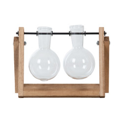 Set de 2 vases à bouture de Esschert design - deco maison et jardin dans E058