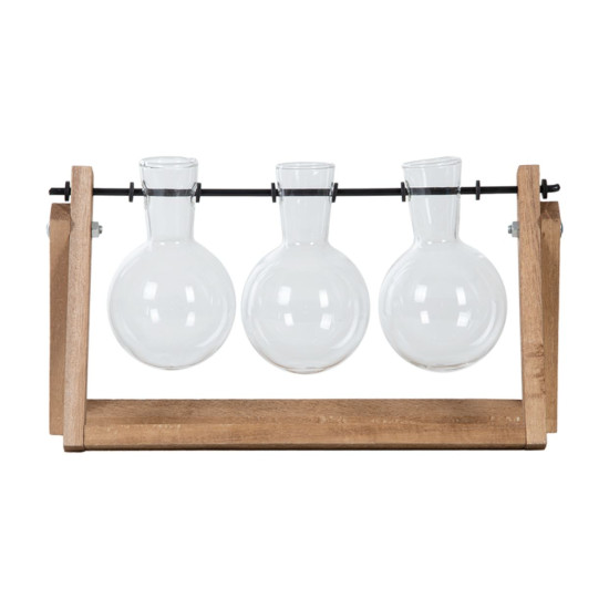 Set de 3 vases à bouture de Esschert design - deco maison et jardin dans E058